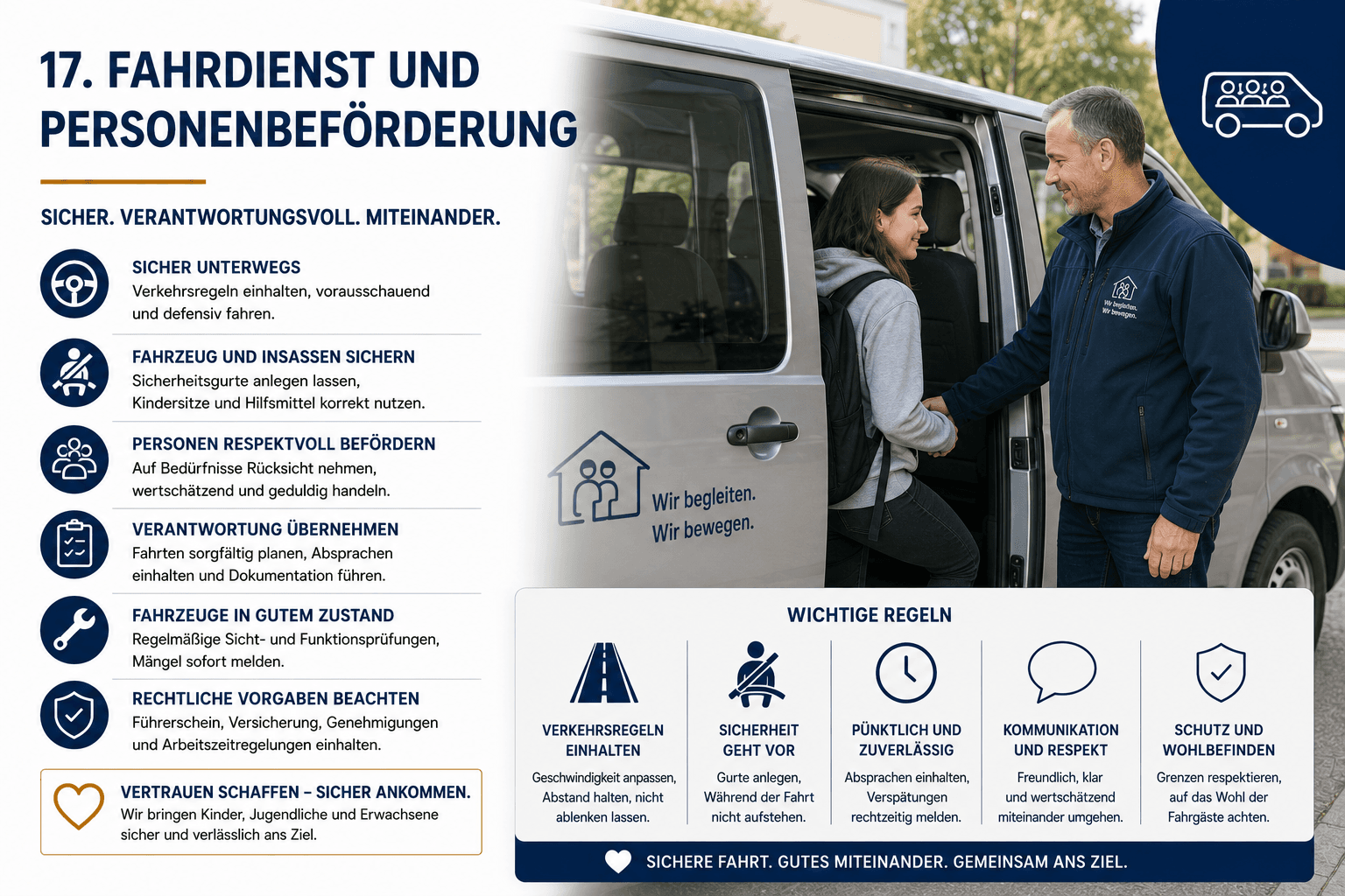 Gefährdungsbeurteilung „Fahrdienst und Personenbeförderung“ – Muster (Word-Vorlage)
